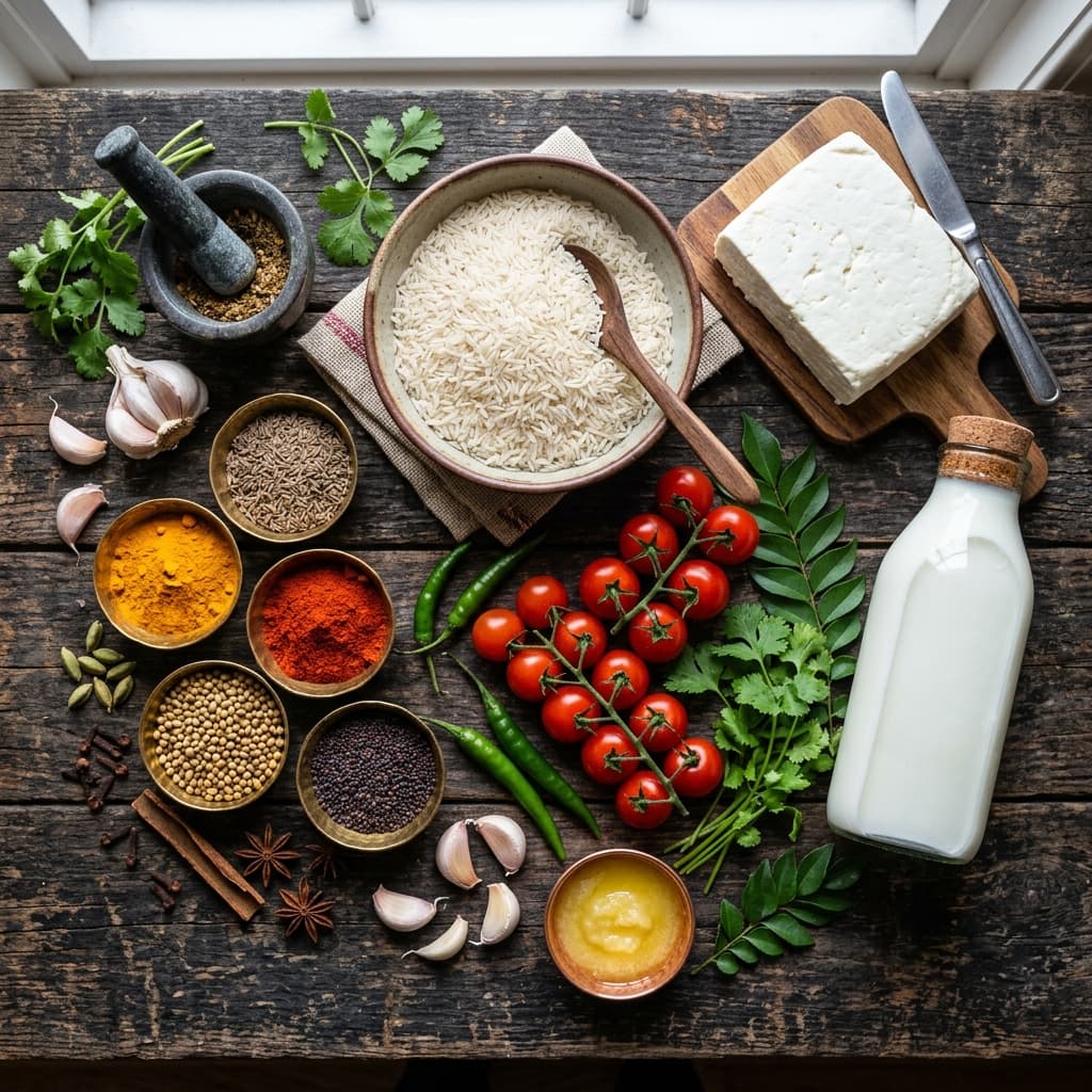 Fresh Organic Pantry Ingredients